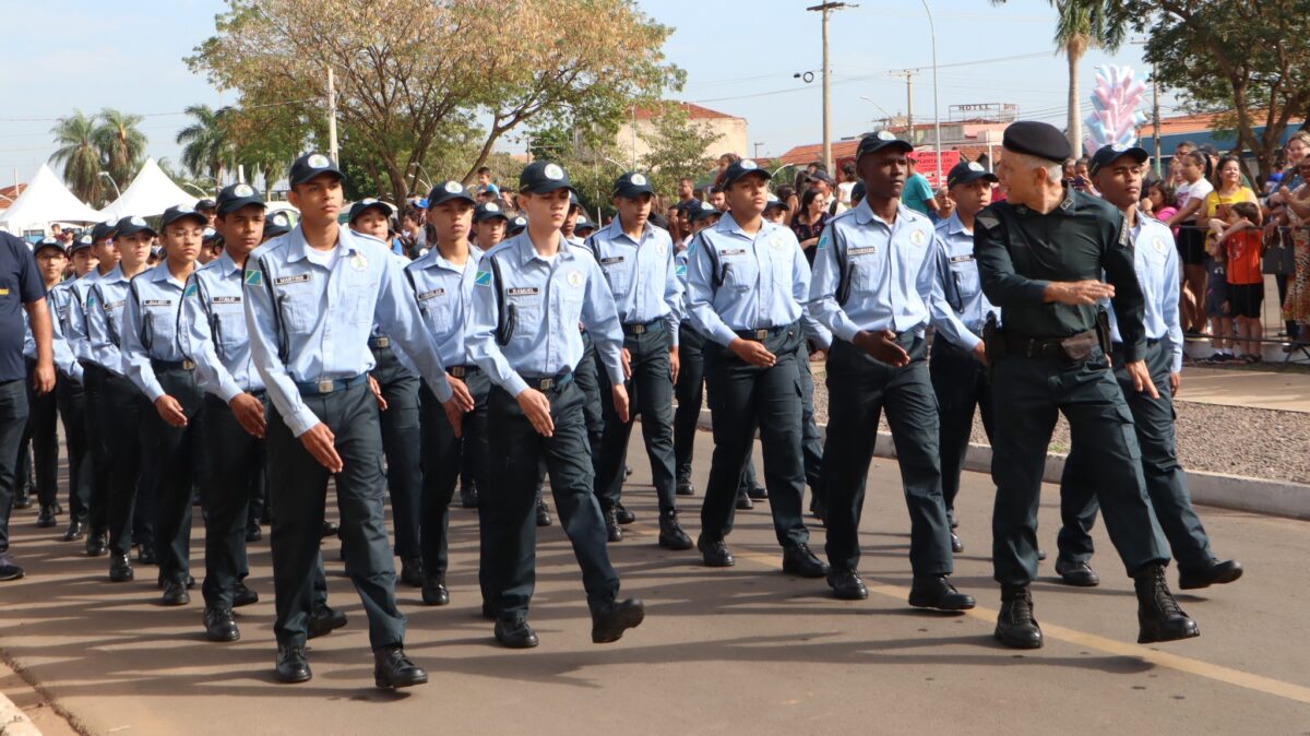 Polícia Militar participa do desfile de 7 de setembro em Três Lagoas
