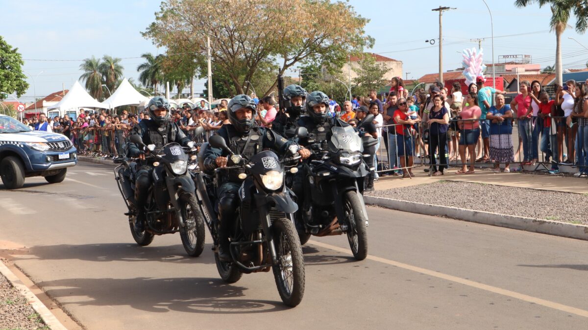 Polícia Militar participa do desfile de 7 de setembro em Três Lagoas