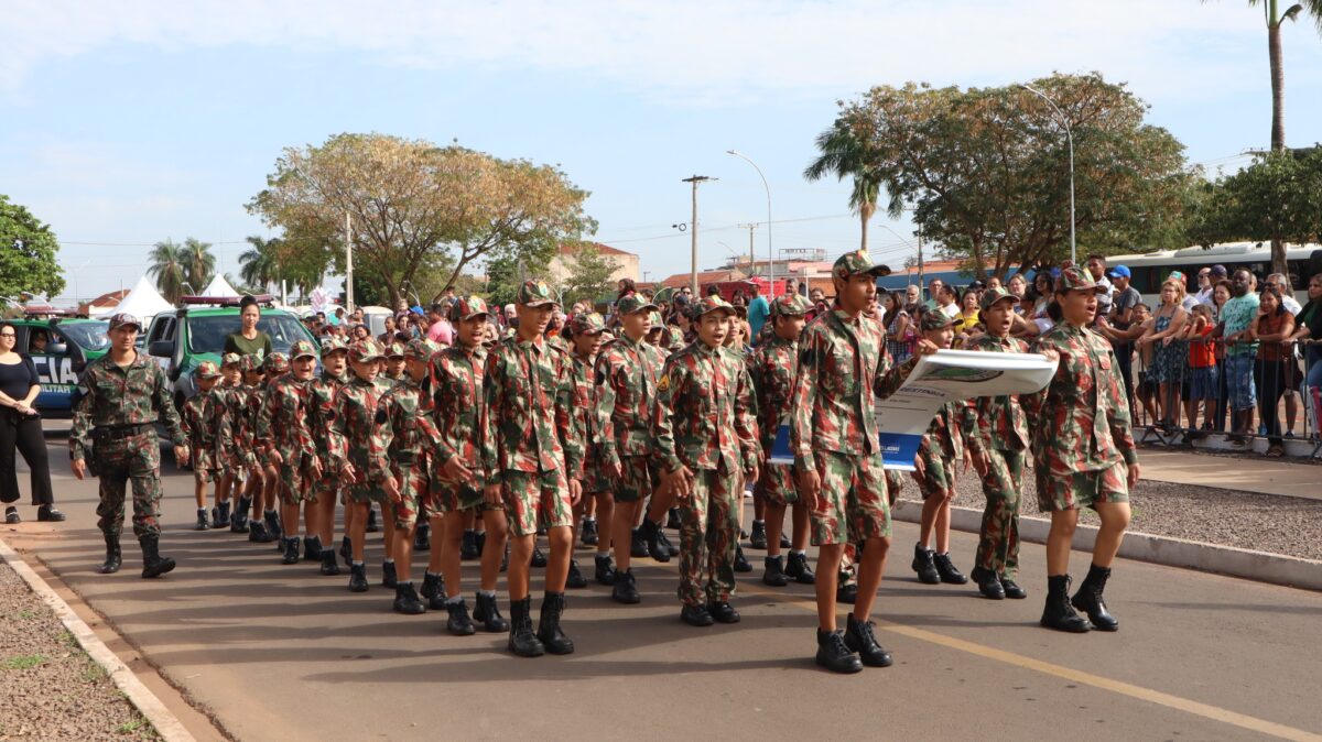 Polícia Militar participa do desfile de 7 de setembro em Três Lagoas