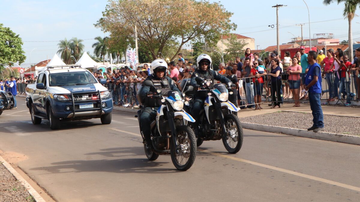 Polícia Militar participa do desfile de 7 de setembro em Três Lagoas