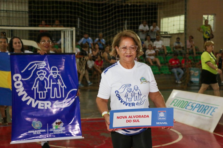 JOGOS DA MELHOR IDADE – Etapa disputada em Três Lagoas reúne cerca de 900 participantes até o dia 04 de outubro