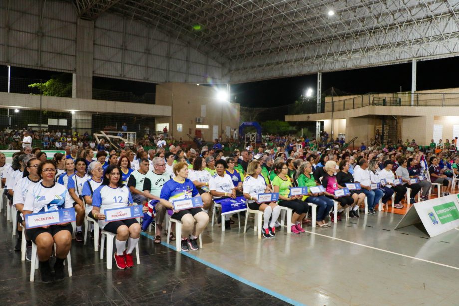 JOGOS DA MELHOR IDADE – Etapa disputada em Três Lagoas reúne cerca de 900 participantes até o dia 04 de outubro