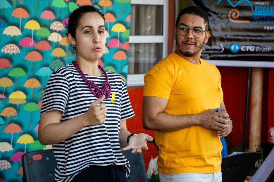 SMS realiza evento em alusão ao setembro amarelo para os usuários e servidores da Saúde Mental