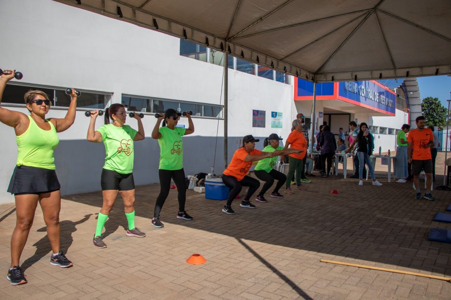 Academia de Saúde celebrou aniversário de 6 anos na Feira Central. Veja fotos