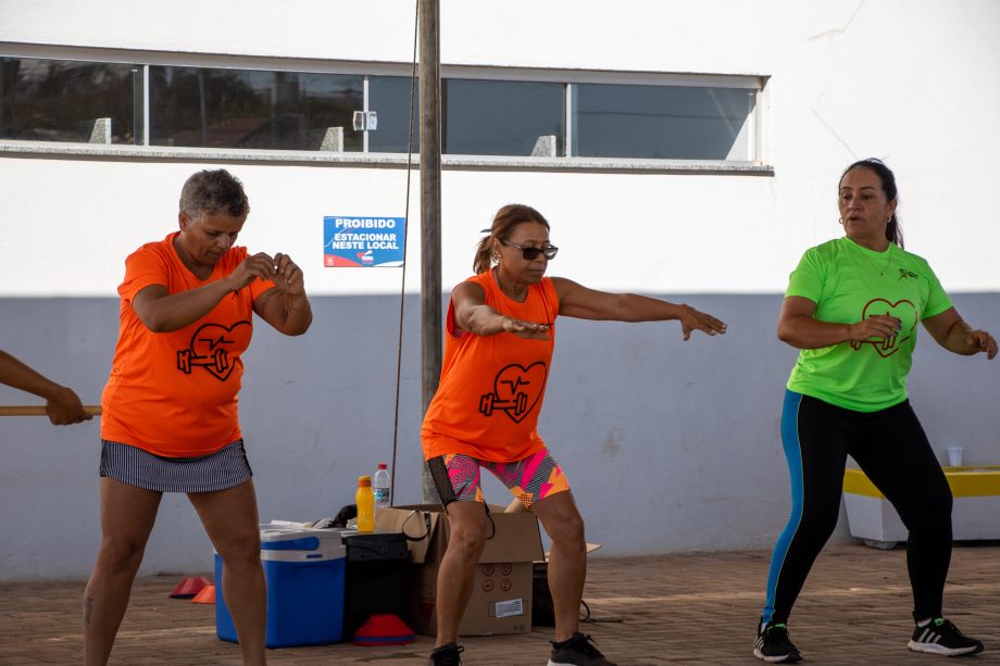 Academia de Saúde celebrou aniversário de 6 anos na Feira Central. Veja fotos