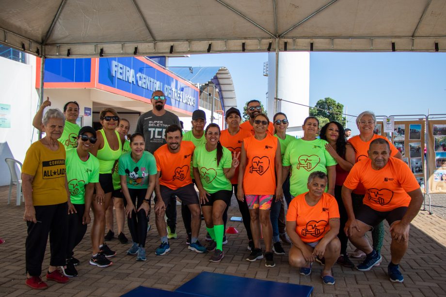 Academia de Saúde celebrou aniversário de 6 anos na Feira Central. Veja fotos