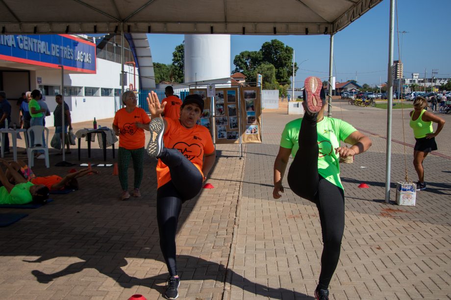 Academia de Saúde celebrou aniversário de 6 anos na Feira Central. Veja fotos