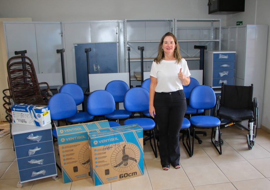 Prefeitura de Três Lagoas entrega novos mobiliários para os serviços da Assistência Social