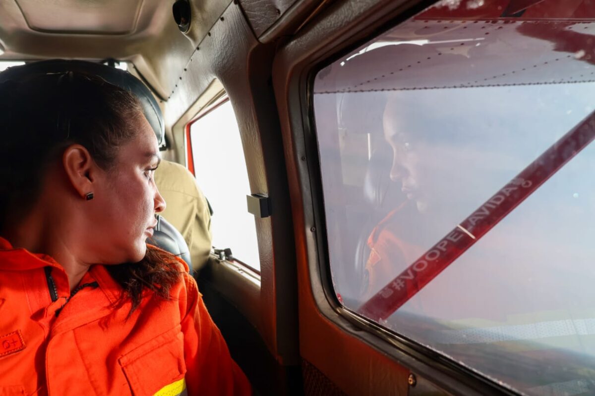 Período de alerta intensifica monitoramento e Bombeiros atuam no controle de incêndio florestal em Bonito