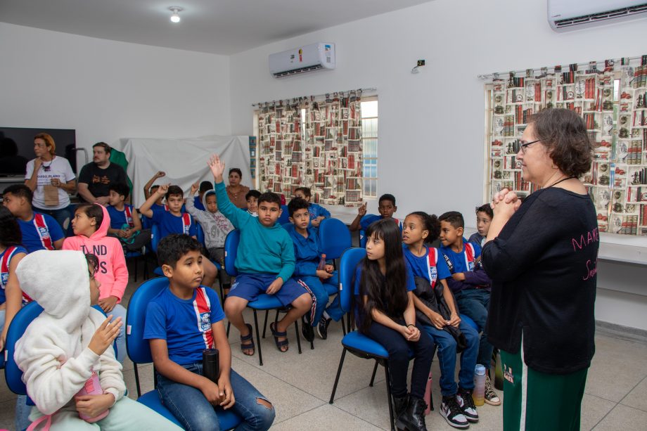 SETEMBRO AMARELO – Saúde promove palestra para alunos do ensino fundamental sobre saúde mental