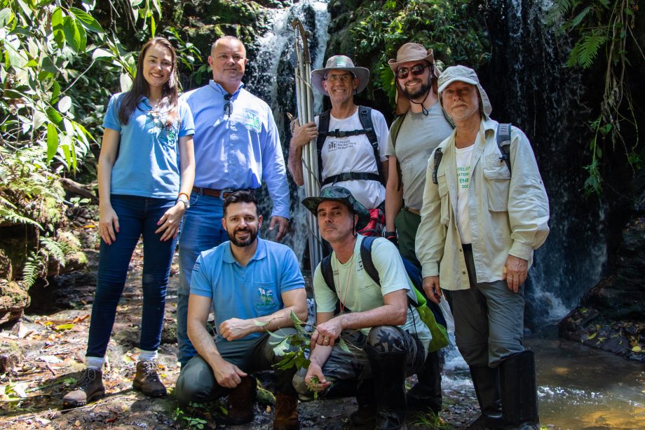Parque do Pombo recebe a visita dos pesquisadores do Instituto Botânico do Rio de Janeiro