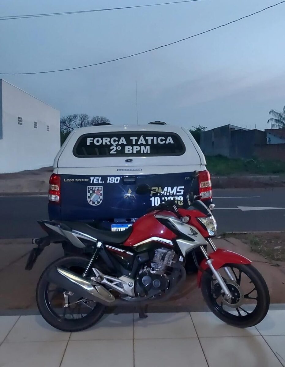 PM de Três Lagoas prende dois homens suspeitos de tráfico de drogas e receptação