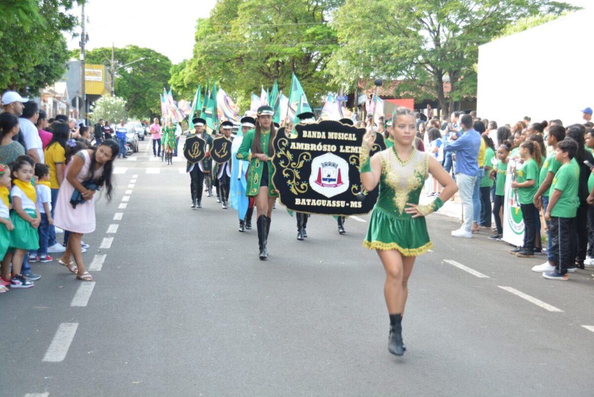 Bataguassu celebra 7 de setembro com Ato Cívico