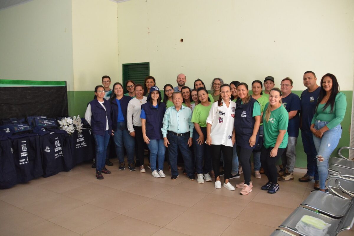 Saúde entrega 70 kits de trabalho para Agentes de Saúde e Agentes de Endemias em Bataguassu