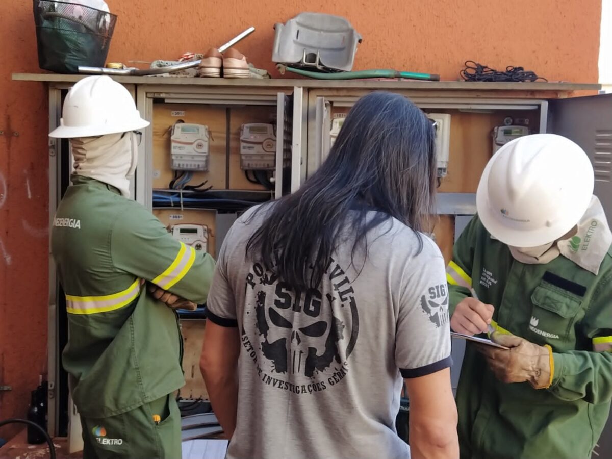 Polícia Civil realiza operação BLACKOUT contra furtos de energia elétrica em Três Lagoas