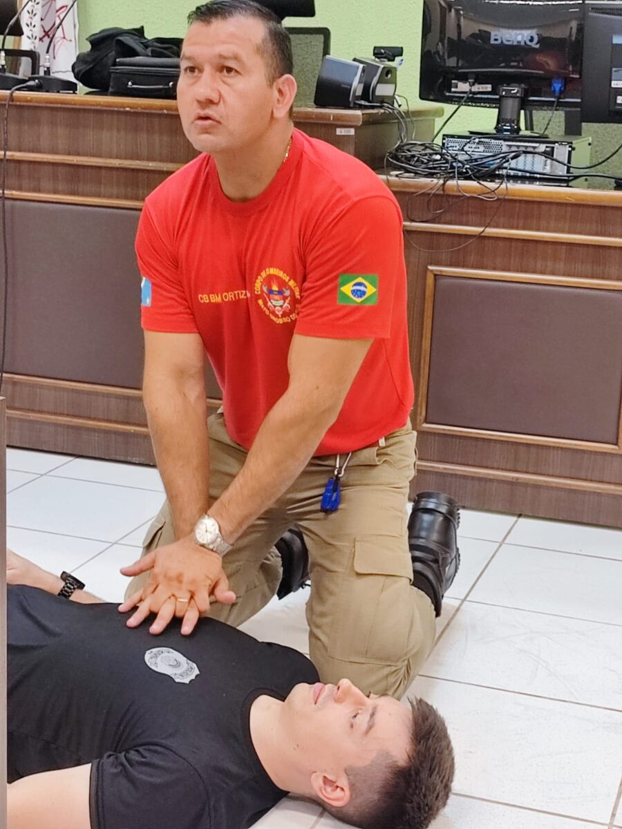Polícia Civil participa de curso de APH de Combate para policiais civis ministrado pelo 24º Grupamento Bombeiro Militar em Água Clara
