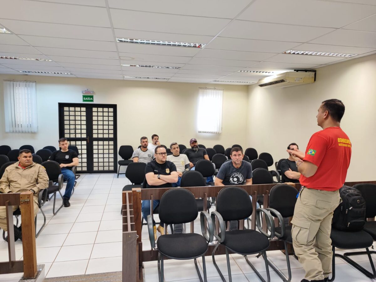 Polícia Civil participa de curso de APH de Combate para policiais civis ministrado pelo 24º Grupamento Bombeiro Militar em Água Clara