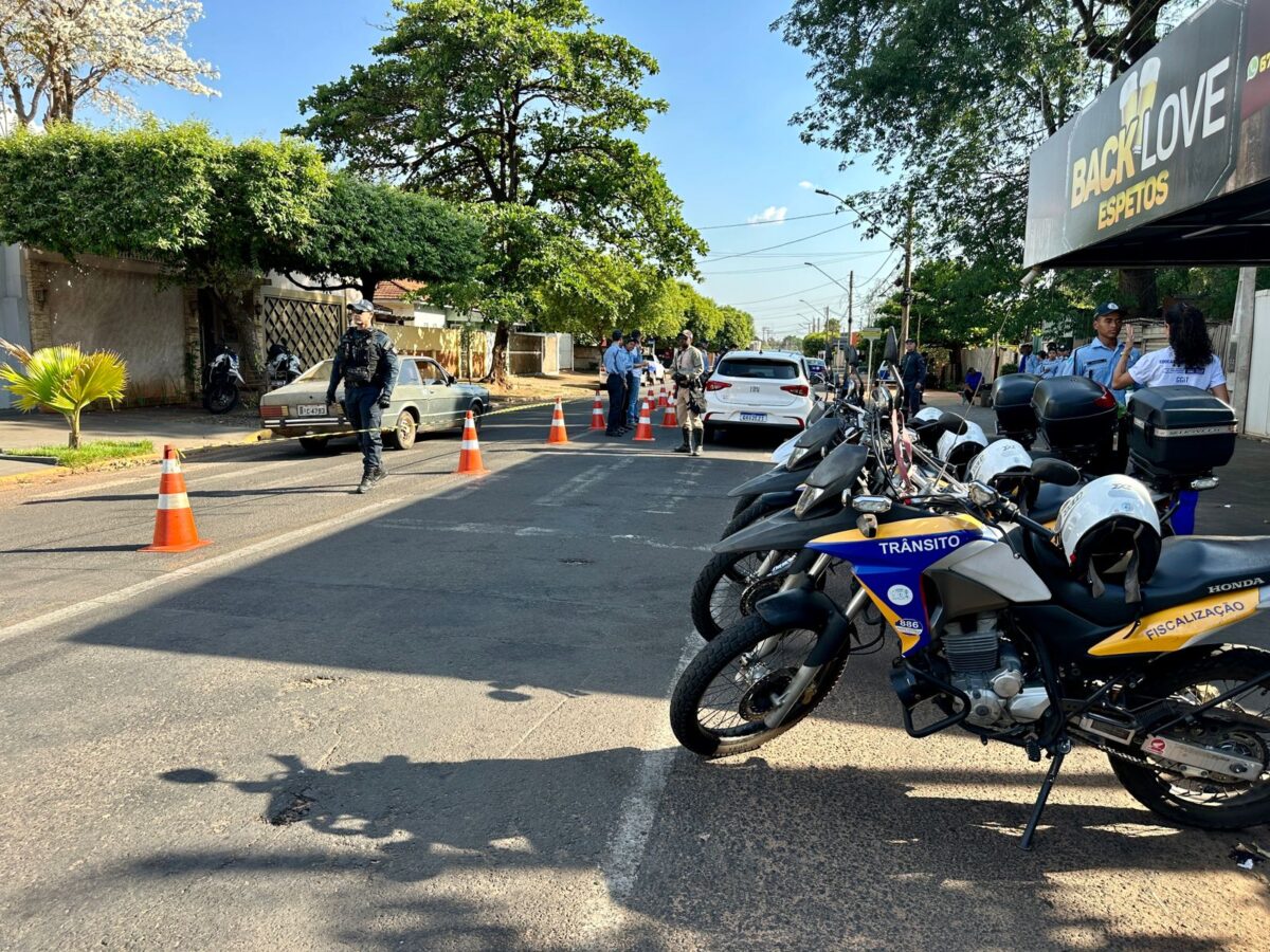 Blitz educativa é realizada na Semana Nacional de Trânsito em Três Lagoas