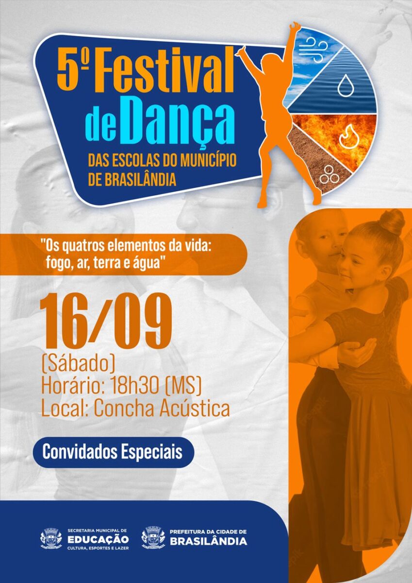 Brasilândia recebe neste sábado 5º Festival de Dança e Teatro