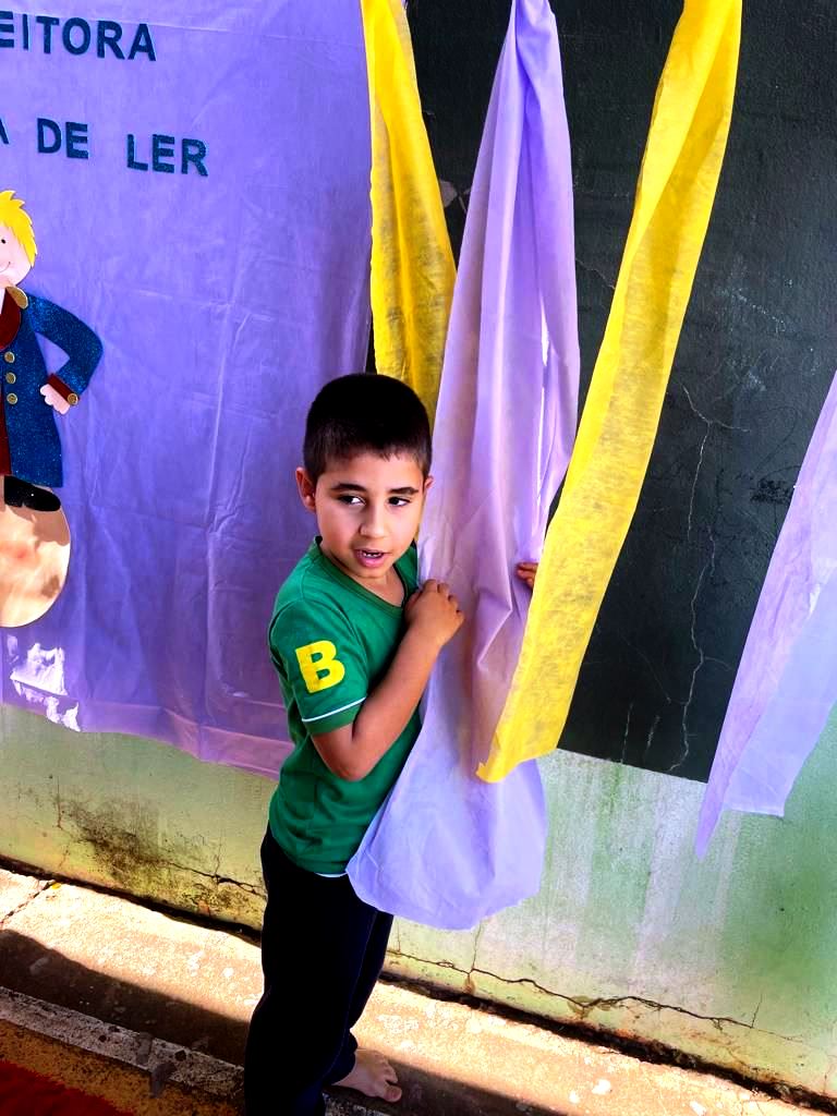 Ceinf Carmelita Barbosa Caetano realiza Projeto de incentivo à leitura em Brasilândia