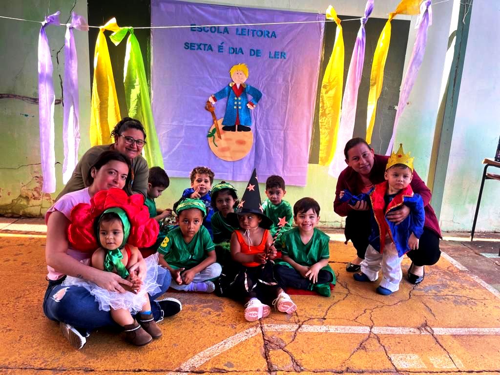 Ceinf Carmelita Barbosa Caetano realiza Projeto de incentivo à leitura em Brasilândia