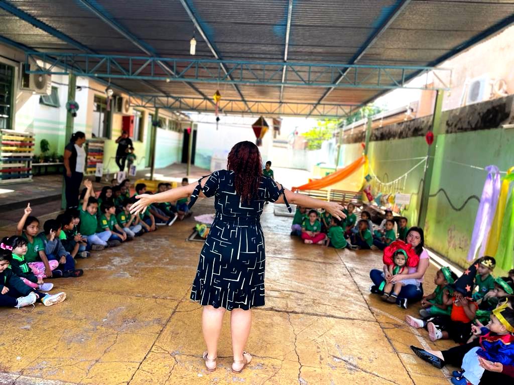 Ceinf Carmelita Barbosa Caetano realiza Projeto de incentivo à leitura em Brasilândia