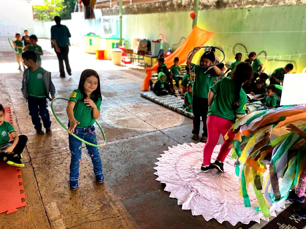 Ceinf Carmelita Barbosa Caetano realiza Projeto de incentivo à leitura em Brasilândia