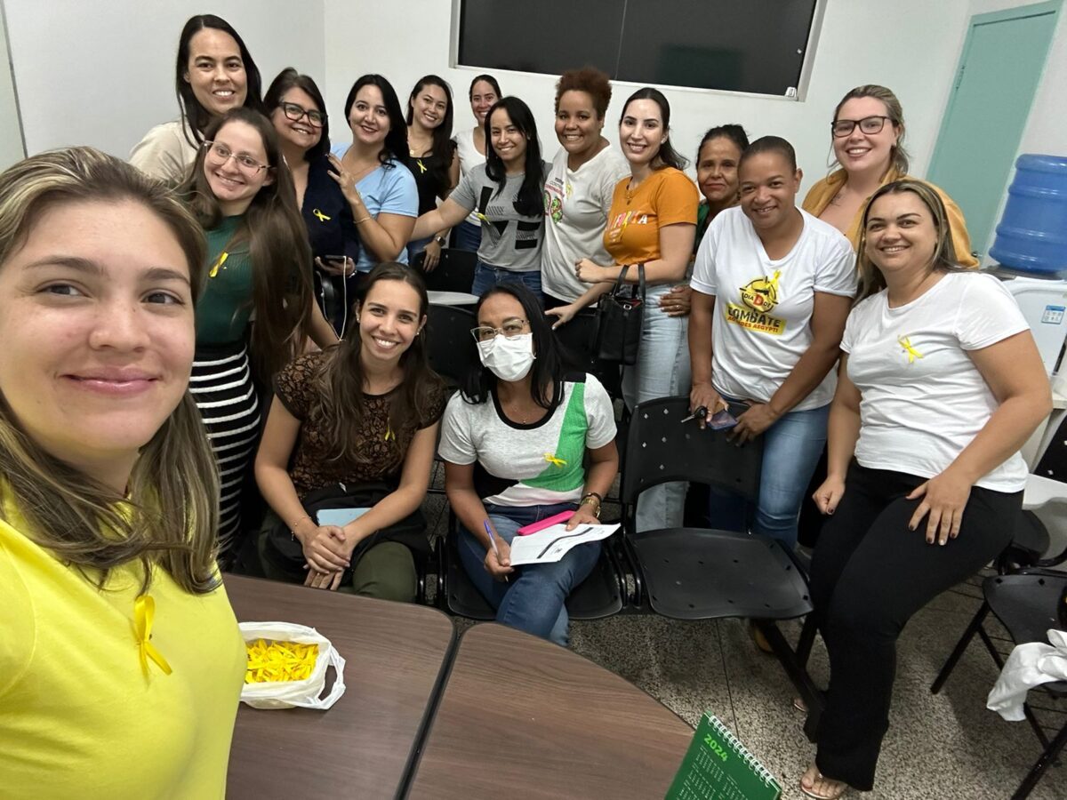 Saúde de Brasilândia realiza roda de conversa sobre a Campanha Setembro Amarelo
