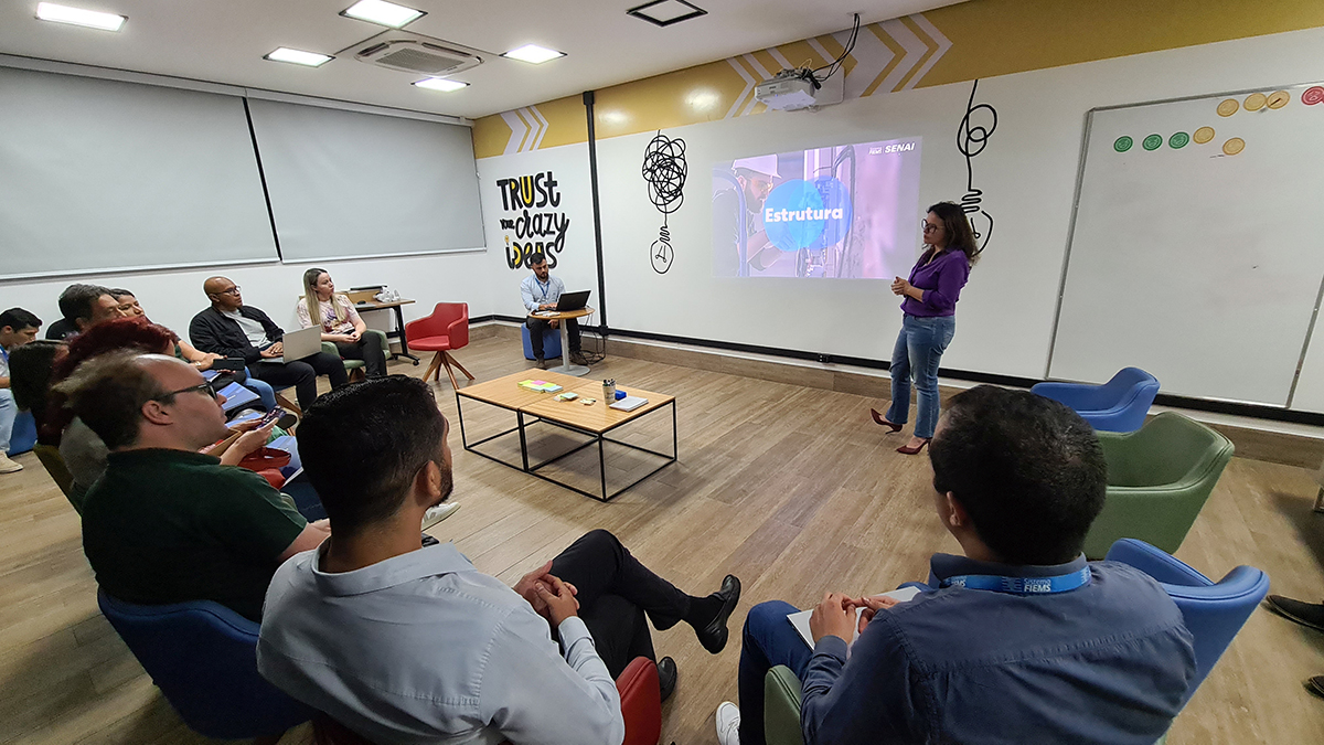 Sesi e Senai apresentam portfólio de saúde e segurança no trabalho para diretoria da Unimed Campo Grande