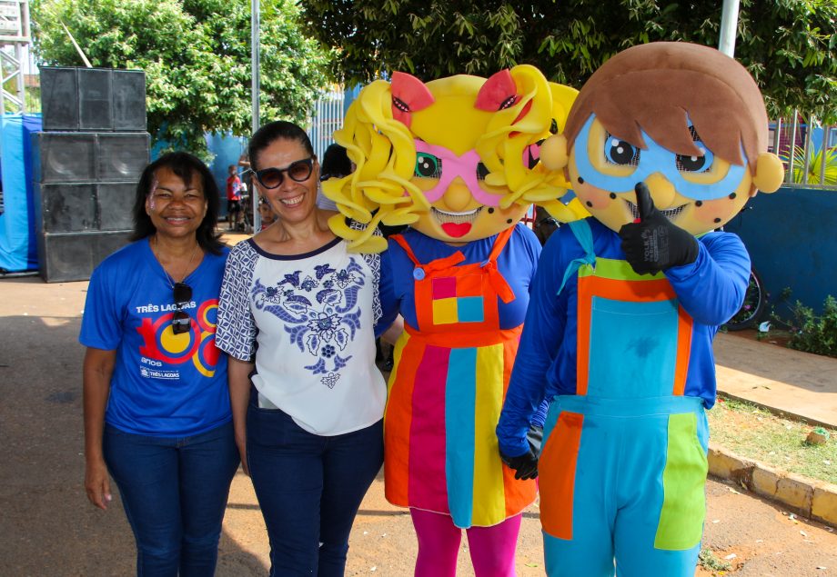 Final de semana foi de muita diversão com a Festa das Crianças promovida pela Prefeitura