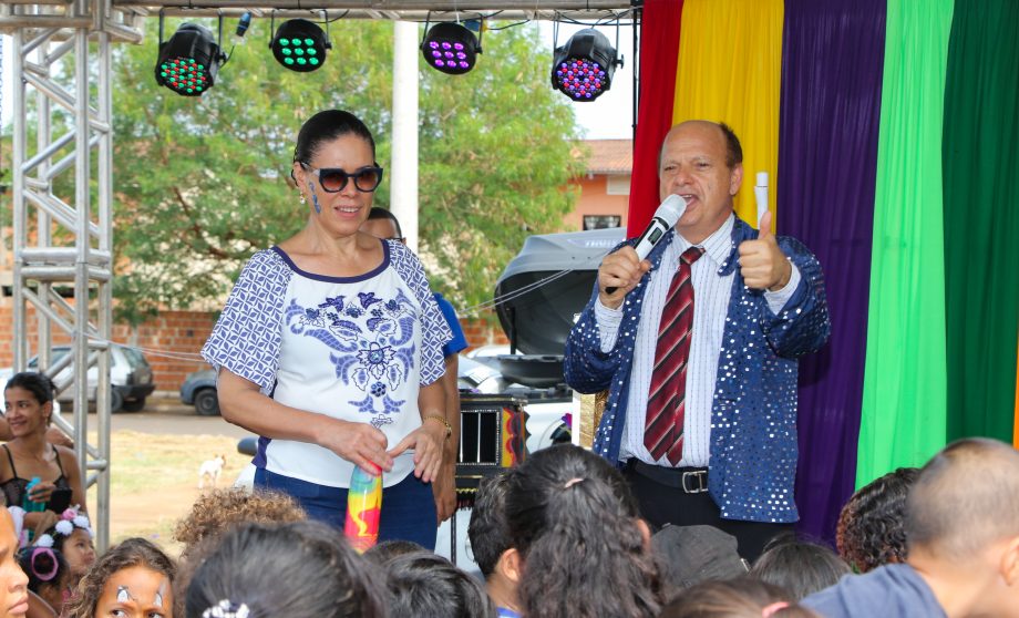 Final de semana foi de muita diversão com a Festa das Crianças promovida pela Prefeitura