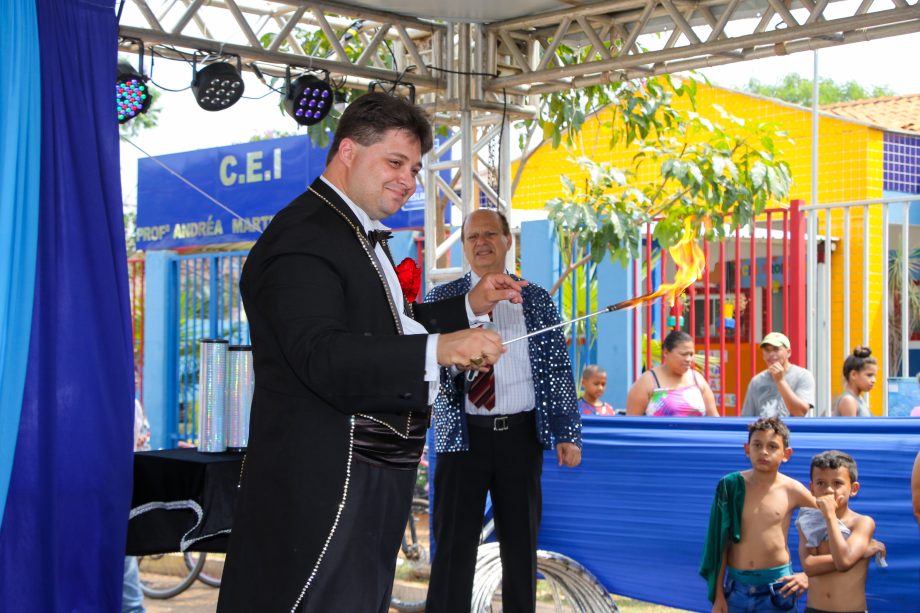 Final de semana foi de muita diversão com a Festa das Crianças promovida pela Prefeitura