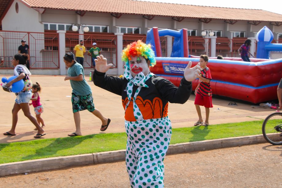 Final de semana foi de muita diversão com a Festa das Crianças promovida pela Prefeitura
