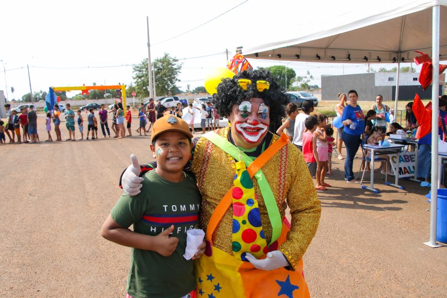 Final de semana foi de muita diversão com a Festa das Crianças promovida pela Prefeitura