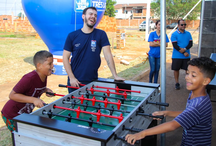 Final de semana foi de muita diversão com a Festa das Crianças promovida pela Prefeitura