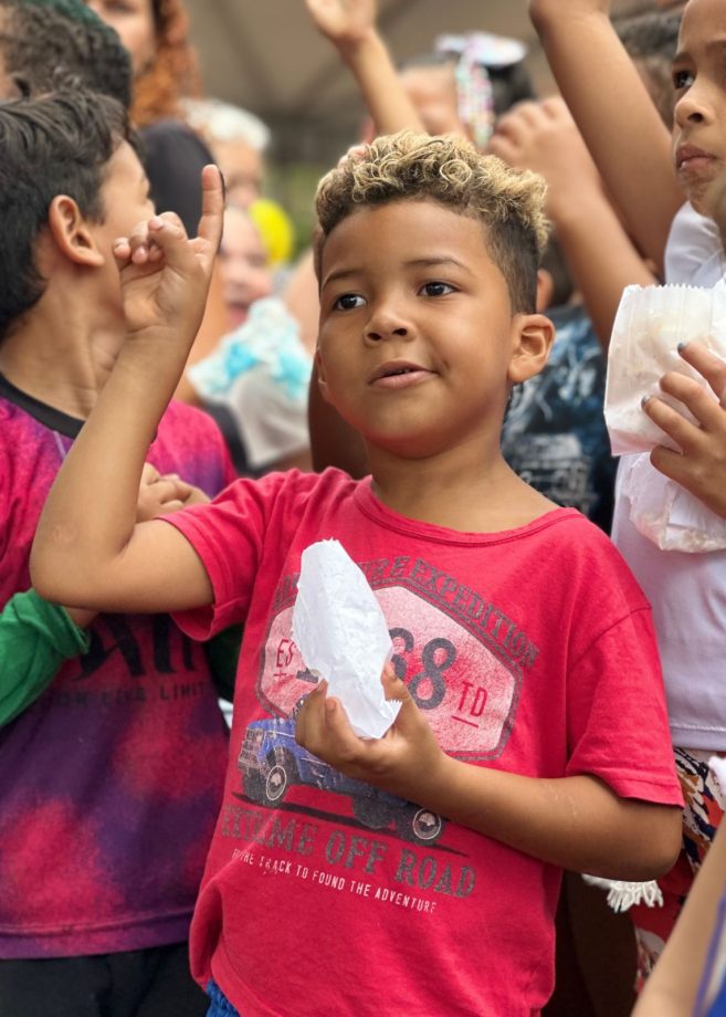 Final de semana foi de muita diversão com a Festa das Crianças promovida pela Prefeitura