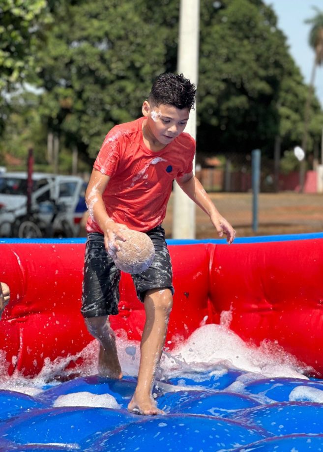 Final de semana foi de muita diversão com a Festa das Crianças promovida pela Prefeitura
