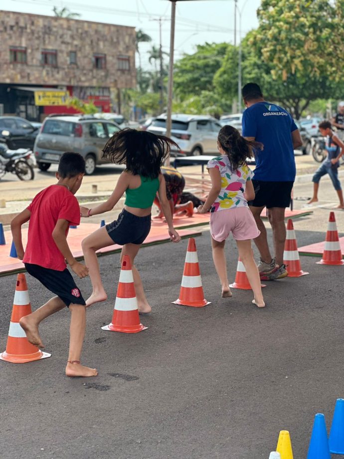 Final de semana foi de muita diversão com a Festa das Crianças promovida pela Prefeitura
