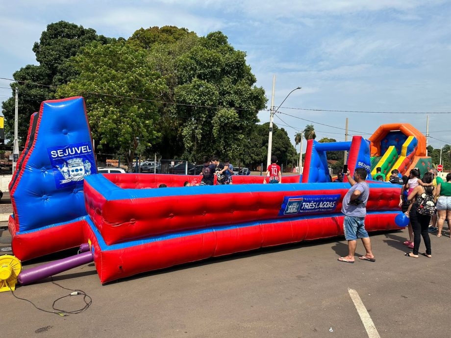 Final de semana foi de muita diversão com a Festa das Crianças promovida pela Prefeitura