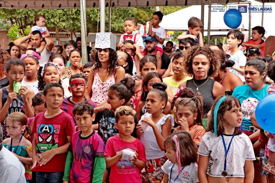 Final de semana foi de muita diversão com a Festa das Crianças promovida pela Prefeitura