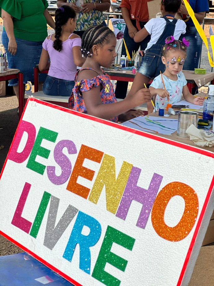 Final de semana foi de muita diversão com a Festa das Crianças promovida pela Prefeitura