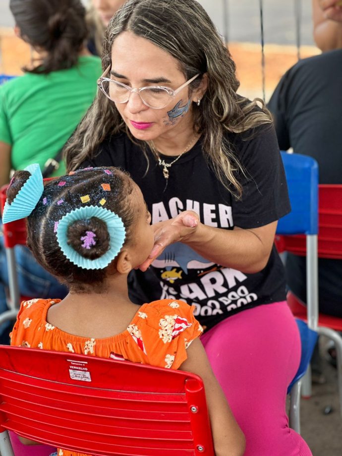 Final de semana foi de muita diversão com a Festa das Crianças promovida pela Prefeitura