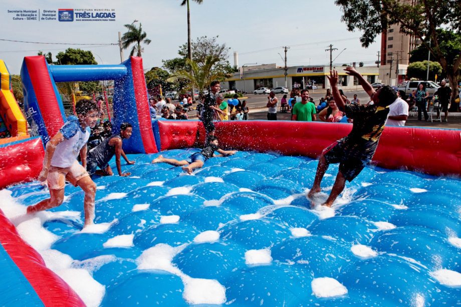 Final de semana foi de muita diversão com a Festa das Crianças promovida pela Prefeitura