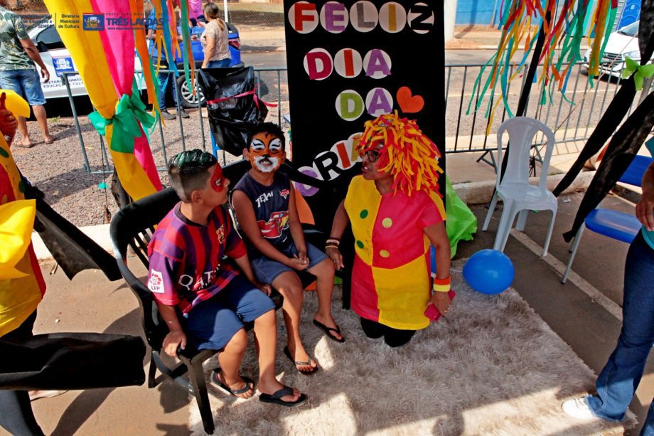 Final de semana foi de muita diversão com a Festa das Crianças promovida pela Prefeitura