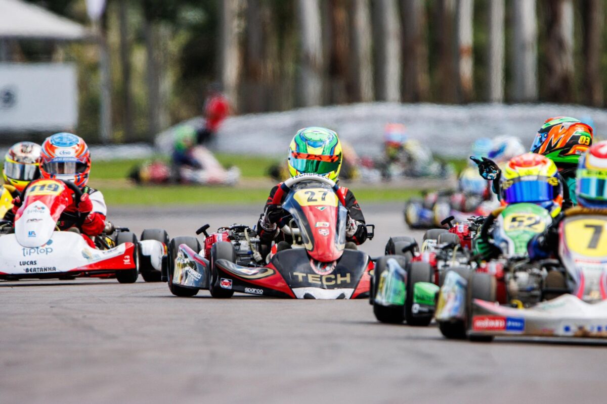Com apoio da Fundesporte, Fabinho Bianchi disputa o Brasileiro de Kart no Sul do país