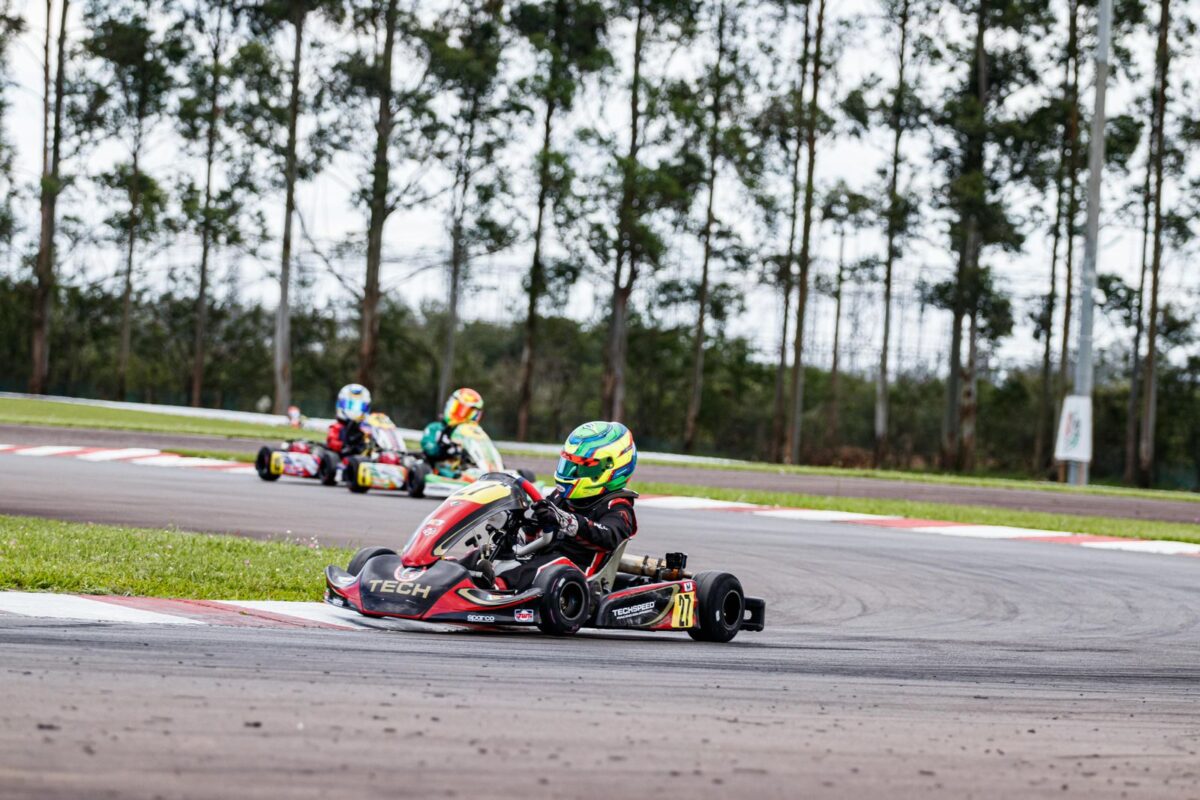 Com apoio da Fundesporte, Fabinho Bianchi disputa o Brasileiro de Kart no Sul do país