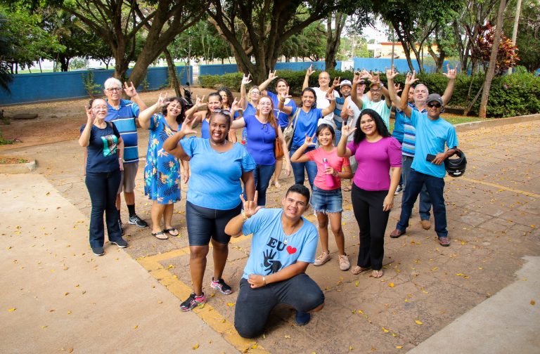 SMAS realiza manhã de lazer em alusão ao “Setembro Azul”, mês dedicado à visibilidade da pessoa surda