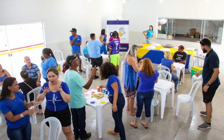 SMAS realiza manhã de lazer em alusão ao “Setembro Azul”, mês dedicado à visibilidade da pessoa surda