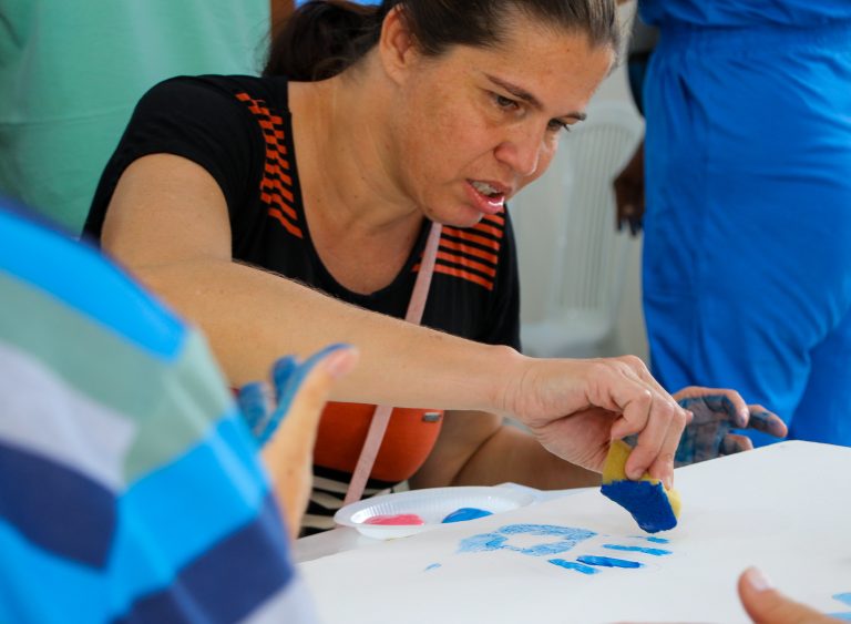 SMAS realiza manhã de lazer em alusão ao “Setembro Azul”, mês dedicado à visibilidade da pessoa surda