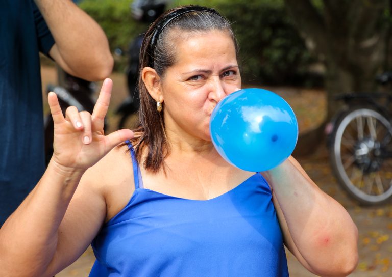 SMAS realiza manhã de lazer em alusão ao “Setembro Azul”, mês dedicado à visibilidade da pessoa surda